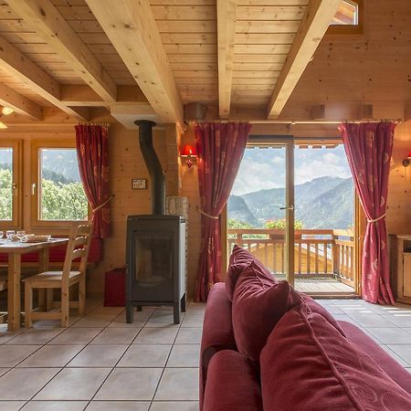 Les Chalets Du Danay Saint-Jean-de-Sixt Bagian luar foto