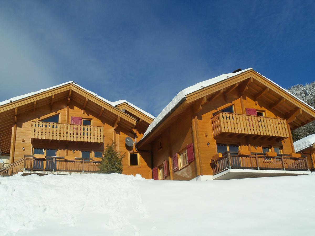 Les Chalets Du Danay Saint-Jean-de-Sixt Bagian luar foto