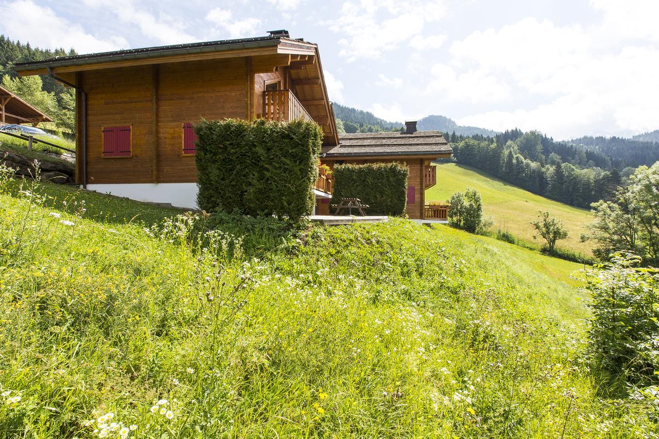 Les Chalets Du Danay Saint-Jean-de-Sixt Bagian luar foto